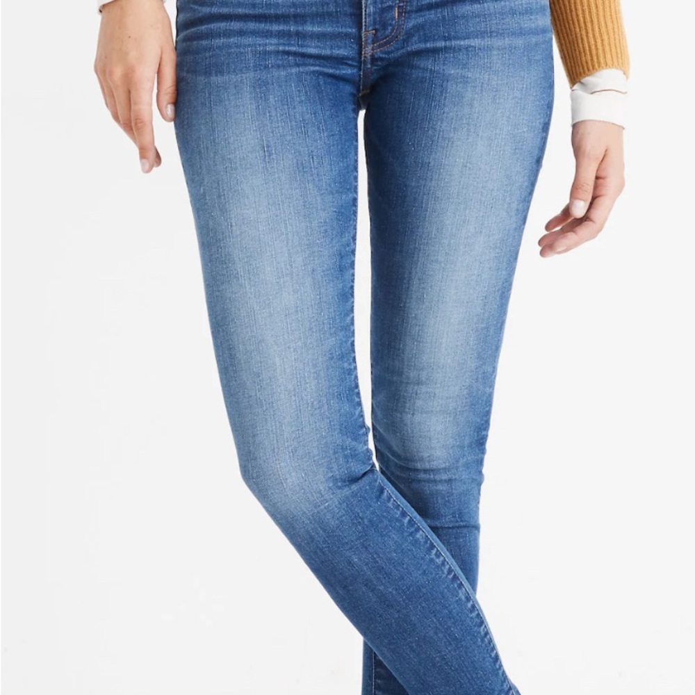 Madewell 9” High Rise Skinny Jeans. Women size 25
